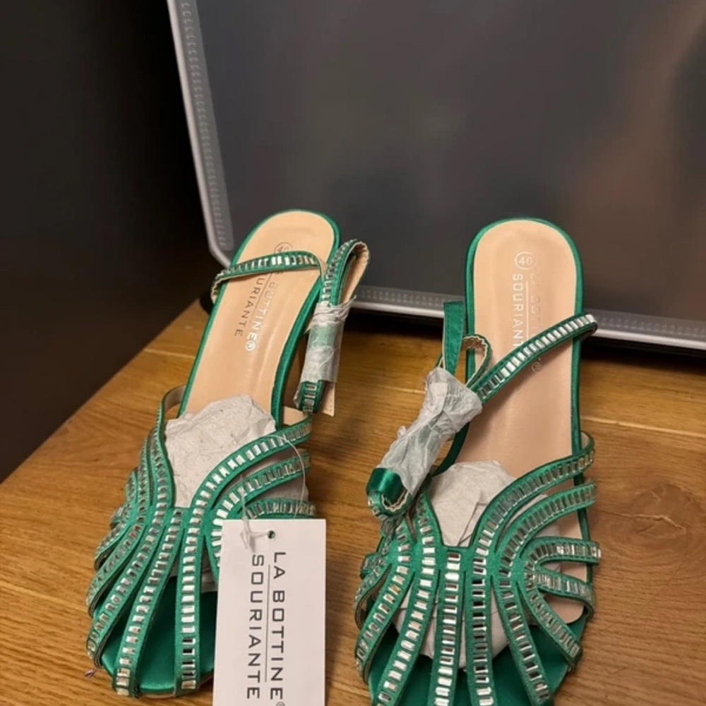 Emerald Green Women's Sandals
